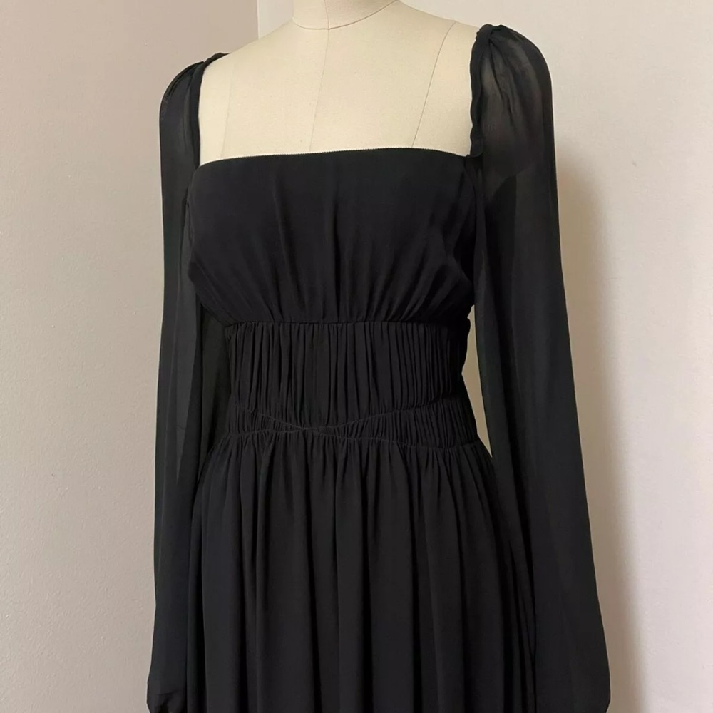 STELLA MCCARTNEY BLACK BACKLESS TUNIC SIZE SMALL - Picture 8 of 13